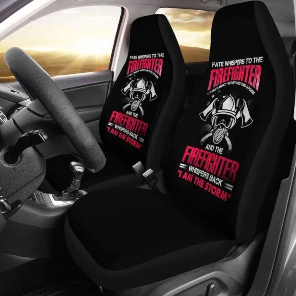 Firefighter I Am The Storm Car Seat Covers 101211