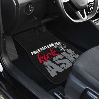 Firefighter Kick Ash Front And Back Car Mats Set Of 4 101211