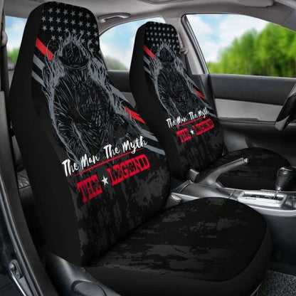 Firefighter Man Myth Legend Car Seat Covers 101211