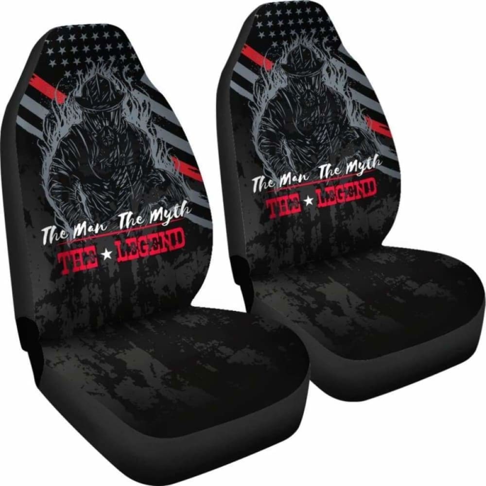Firefighter Man Myth Legend Car Seat Covers 101211