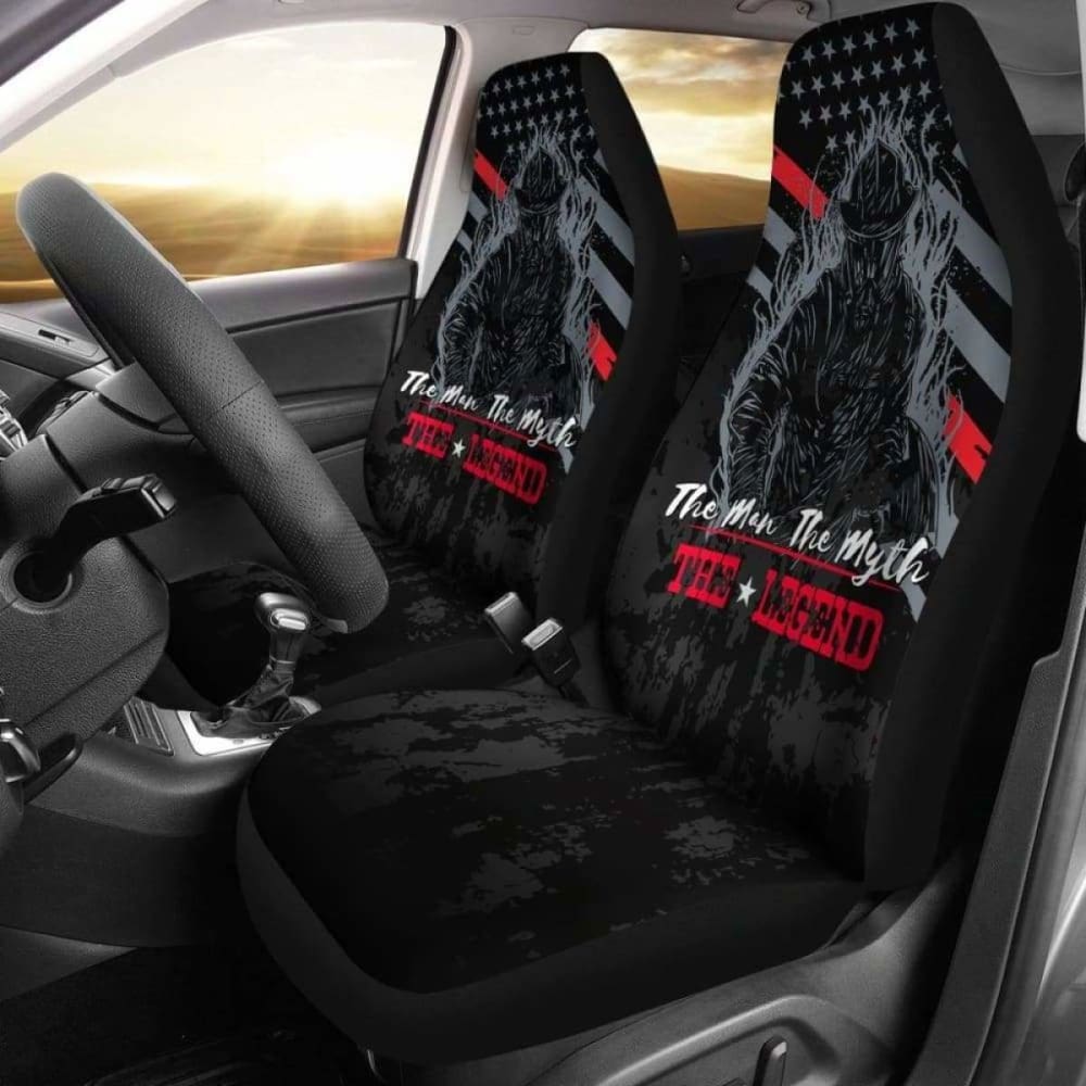 Firefighter Man Myth Legend Car Seat Covers 101211