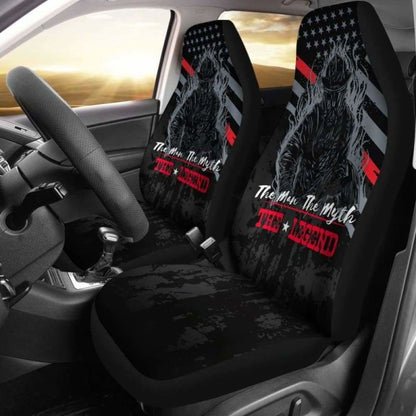 Firefighter Man Myth Legend Car Seat Covers 101211