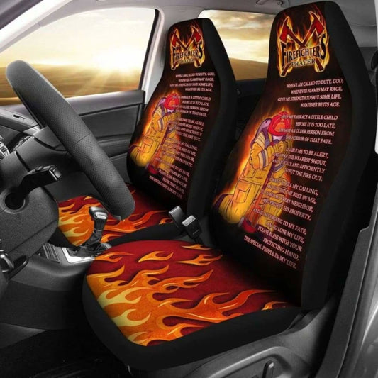 Firefighter’S Prayer Car Seat Covers 101211