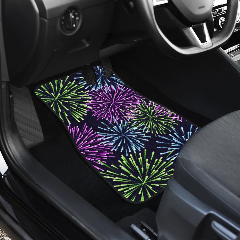 Fireworks Car Floor Mats 210103 - YourCarButBetter