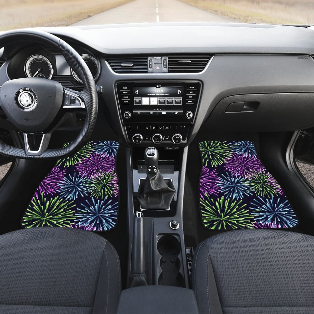 Fireworks Car Floor Mats 210103 - YourCarButBetter