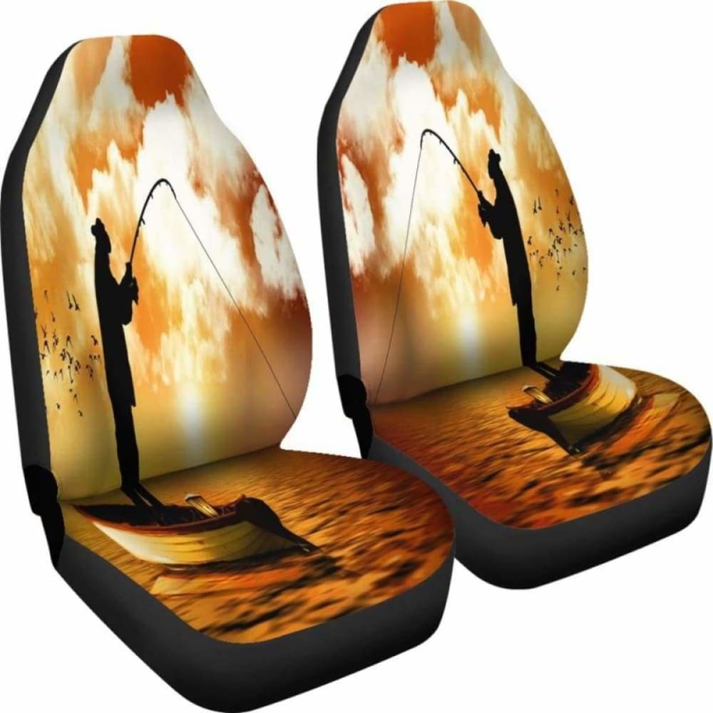 Fishing Is Life Car Seat Cover 112608