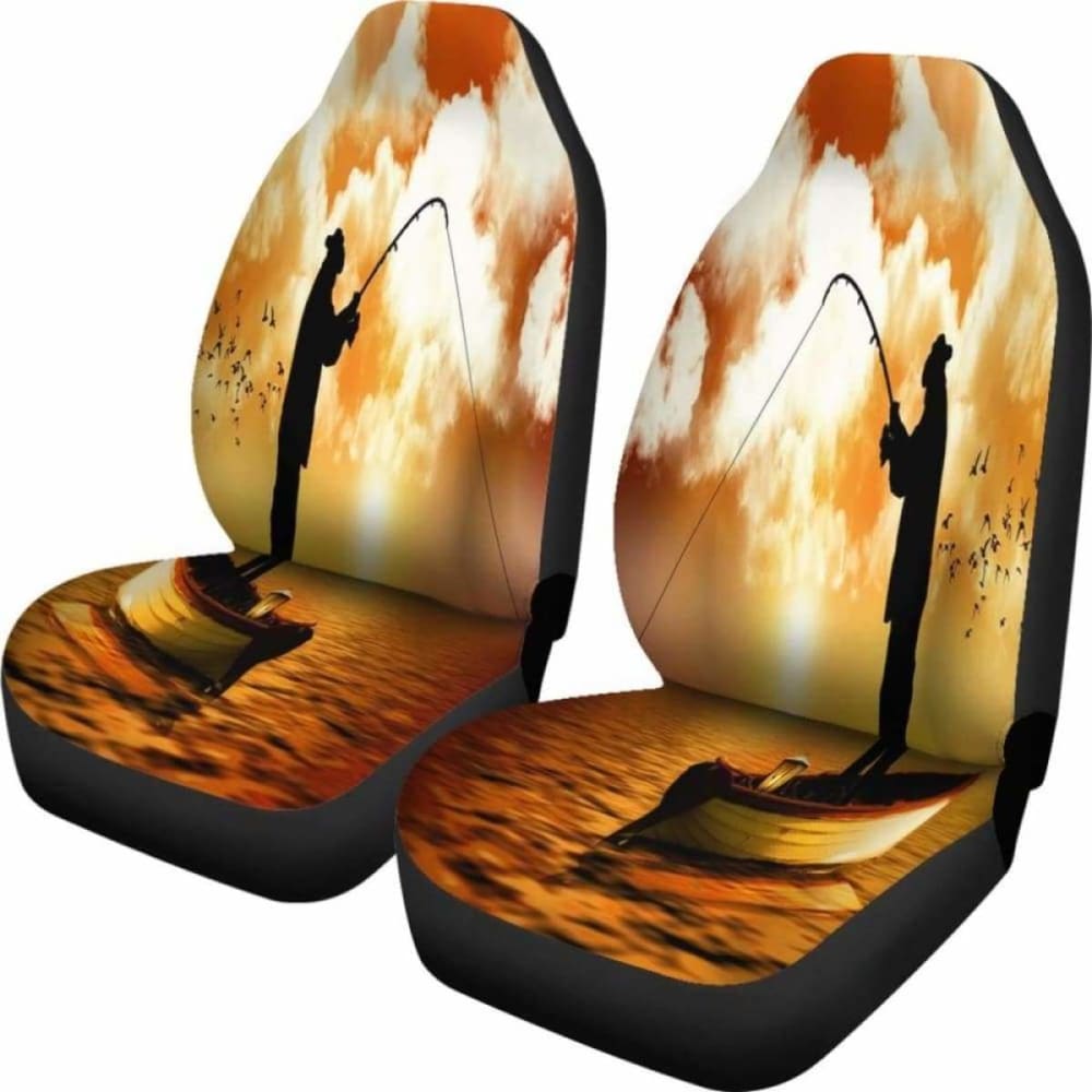 Fishing Is Life Car Seat Cover 112608