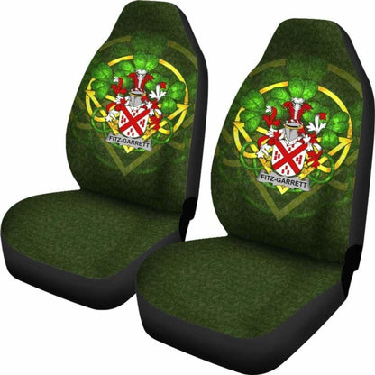 Fitz-Garrett Ireland Car Seat Cover Celtic Shamrock (Set Of Two) 154230 - YourCarButBetter