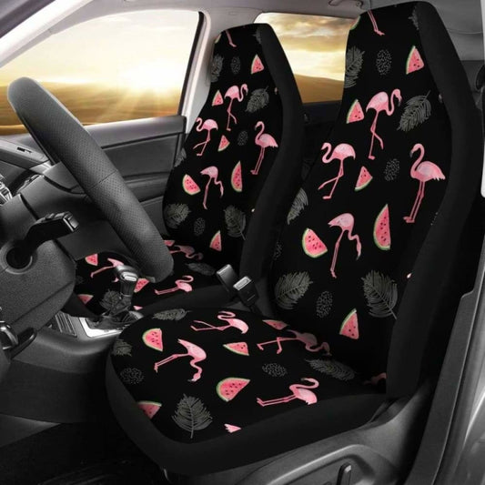 Flamingo Love Car Seat Covers 201010