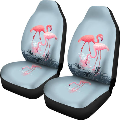 Flamingo Passion Car Seat Covers 210704 - YourCarButBetter