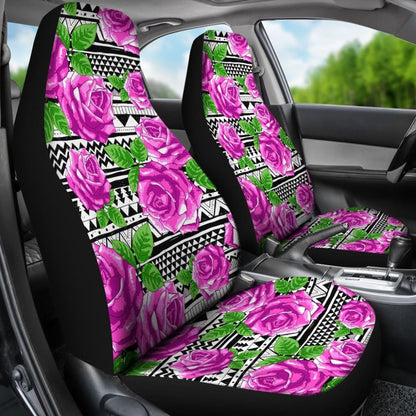 Floral Car Seat Covers Modern Boho Aztec 174510 - YourCarButBetter