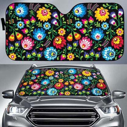 Floral Day Auto Sun Shade 102507 - YourCarButBetter