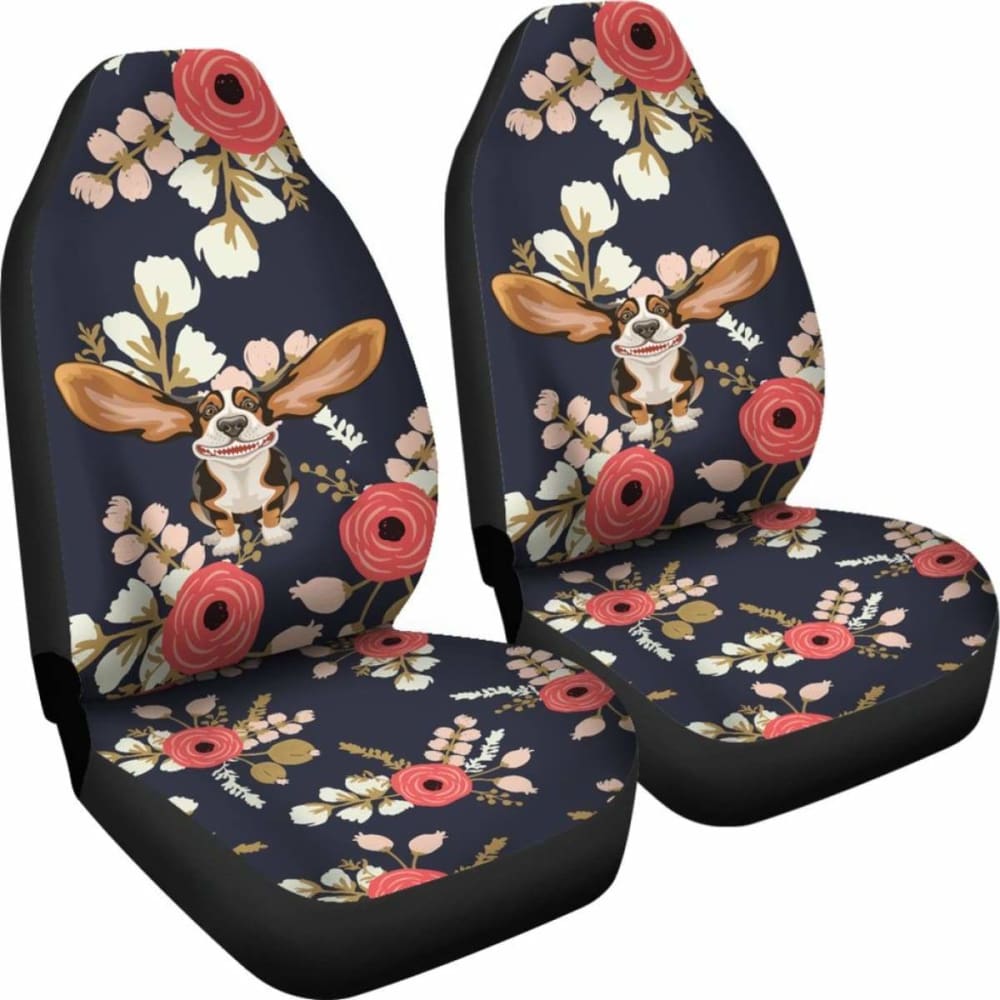 Floral Hound Car Seat Covers 153908 - YourCarButBetter