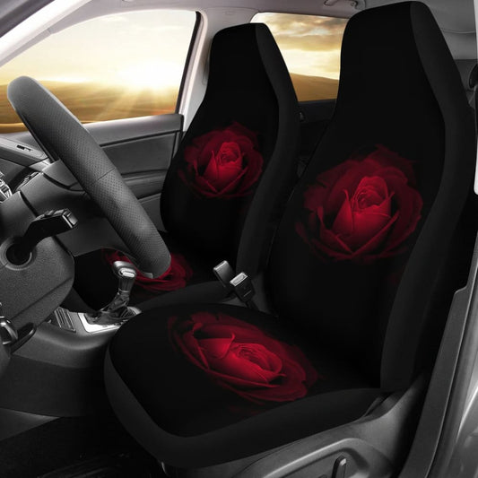 Flower Roses Car Seat Covers 210902
