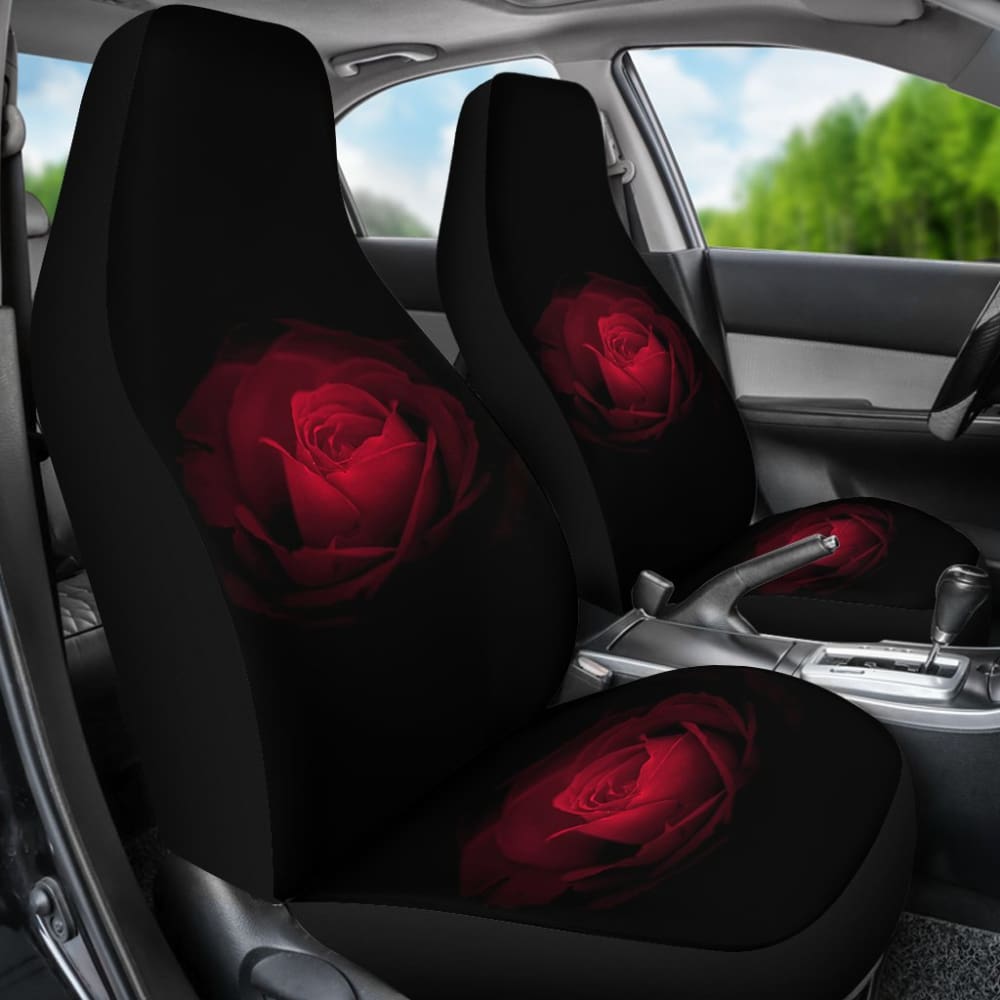 Flower Roses Car Seat Covers 210902