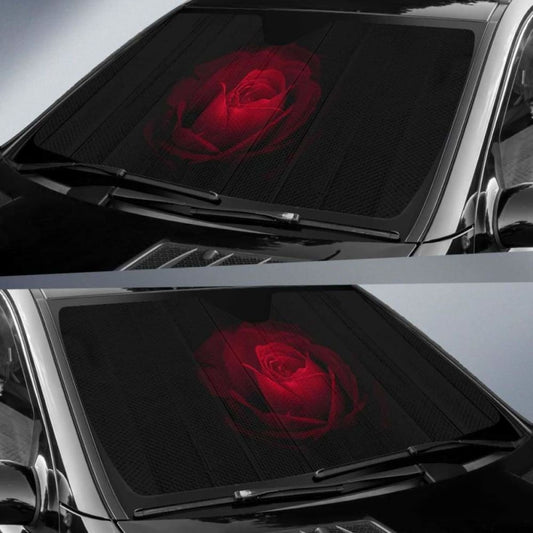 Flower Roses Car Sun Shade 172609 - YourCarButBetter