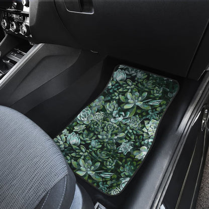 Flowers Succulent Car Floor Mats 212601 - YourCarButBetter