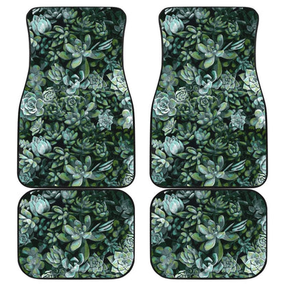 Flowers Succulent Car Floor Mats 212601 - YourCarButBetter