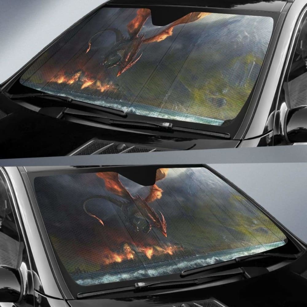 Flying Dragon Sun Shade amazing best gift ideas 172609 - YourCarButBetter