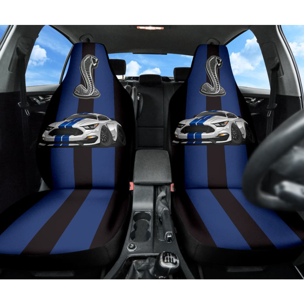 Ford Mustang Cobra Muscle Car Seat Covers 210201 - YourCarButBetter