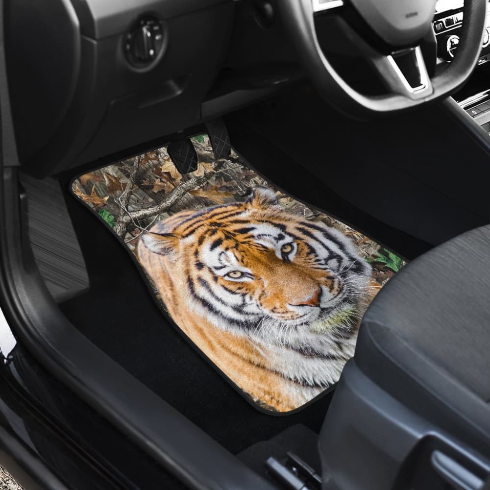 Forest Amazing Tiger Car Floor Mats 211403 - YourCarButBetter