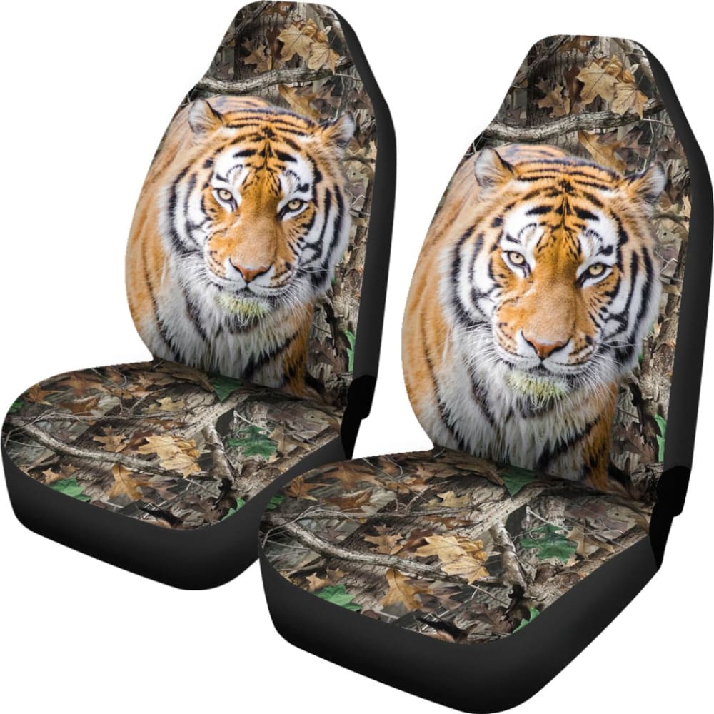 Forest Amazing Tiger Car Seat Covers 211403 - YourCarButBetter