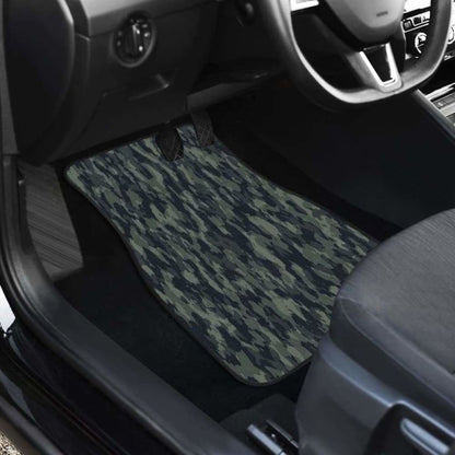 Forest Camouflage Front And Back Car Mats 112608