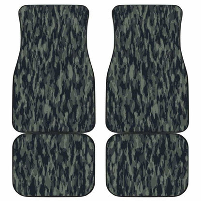 Forest Camouflage Front And Back Car Mats 112608