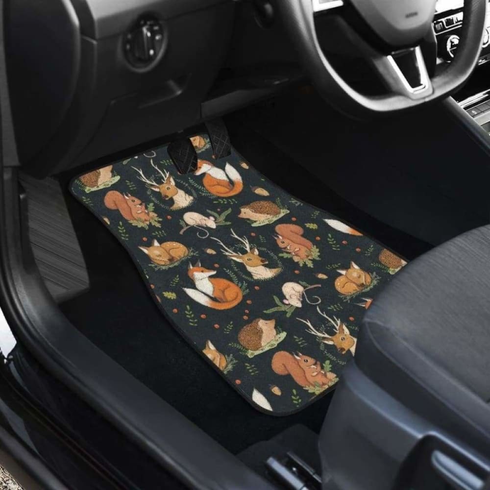 Fox Deer Car Floor Mats 200217