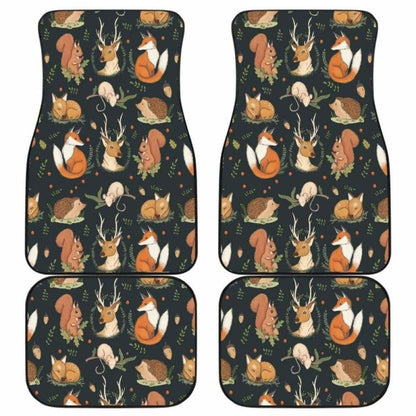 Fox Deer Car Floor Mats 200217