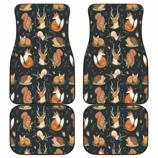 Fox Deer Car Floor Mats 200217