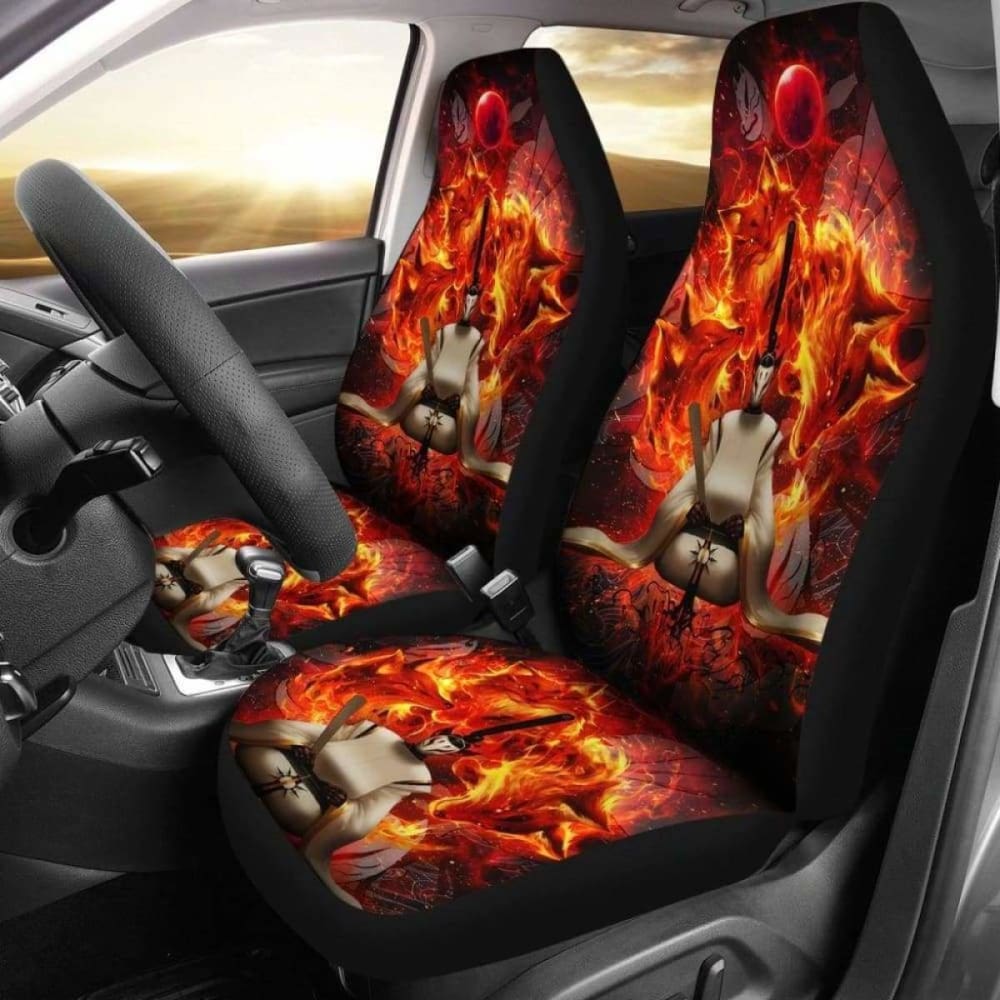 Fox Japan God Car Seat Covers 200217