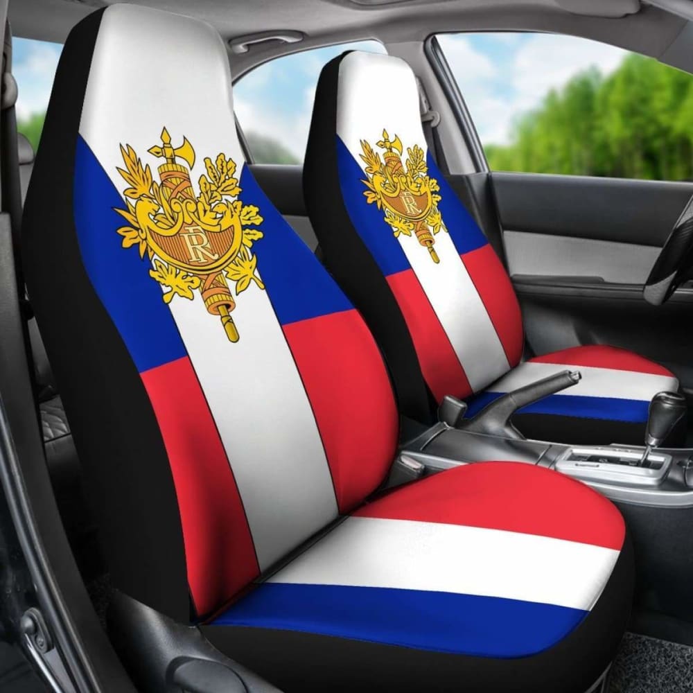 France Coat Of Arms Car Seat Cover Amazing 105905 - YourCarButBetter