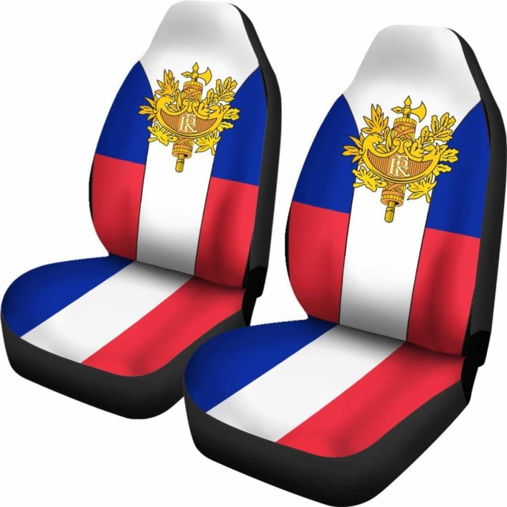 France Coat Of Arms Car Seat Cover Amazing 105905 - YourCarButBetter