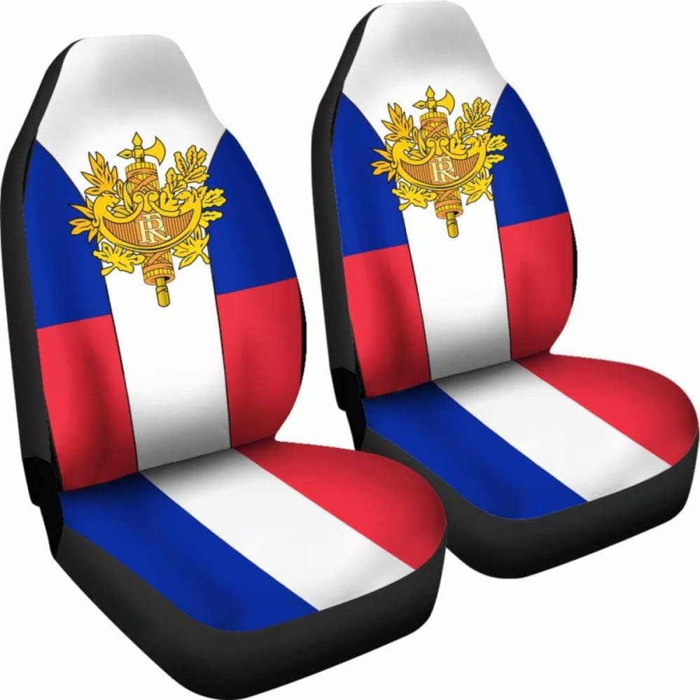 France Coat Of Arms Car Seat Cover Amazing 105905 - YourCarButBetter