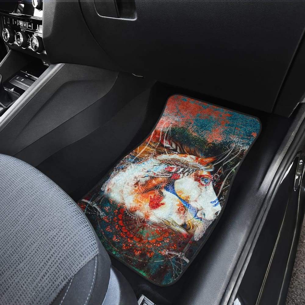 Free Spirit Horse Car Floor Mats 210303