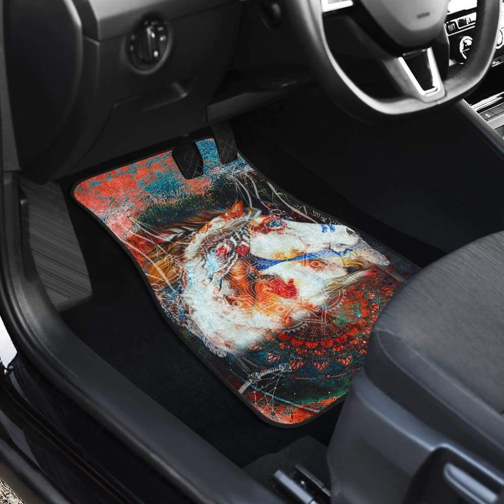 Free Spirit Horse Car Floor Mats 210303