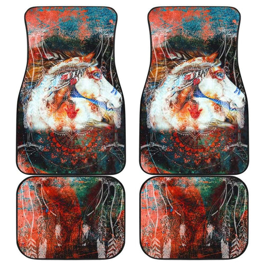 Free Spirit Horse Car Floor Mats 210303