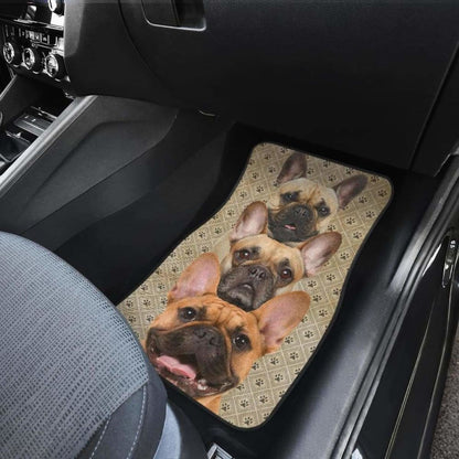 French Bulldog Car Floor Mats For Frenchie Dog Lover 203410