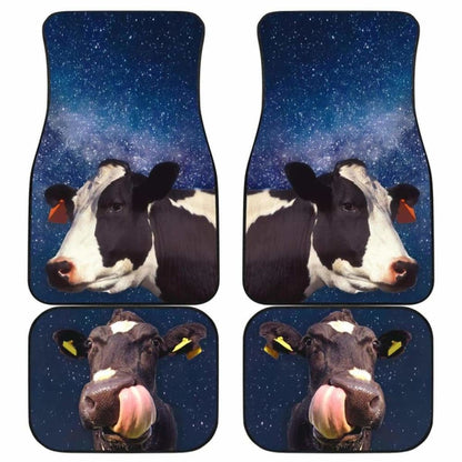 Front And Back Car Mats- Two Cows (Set Of 4) 144730