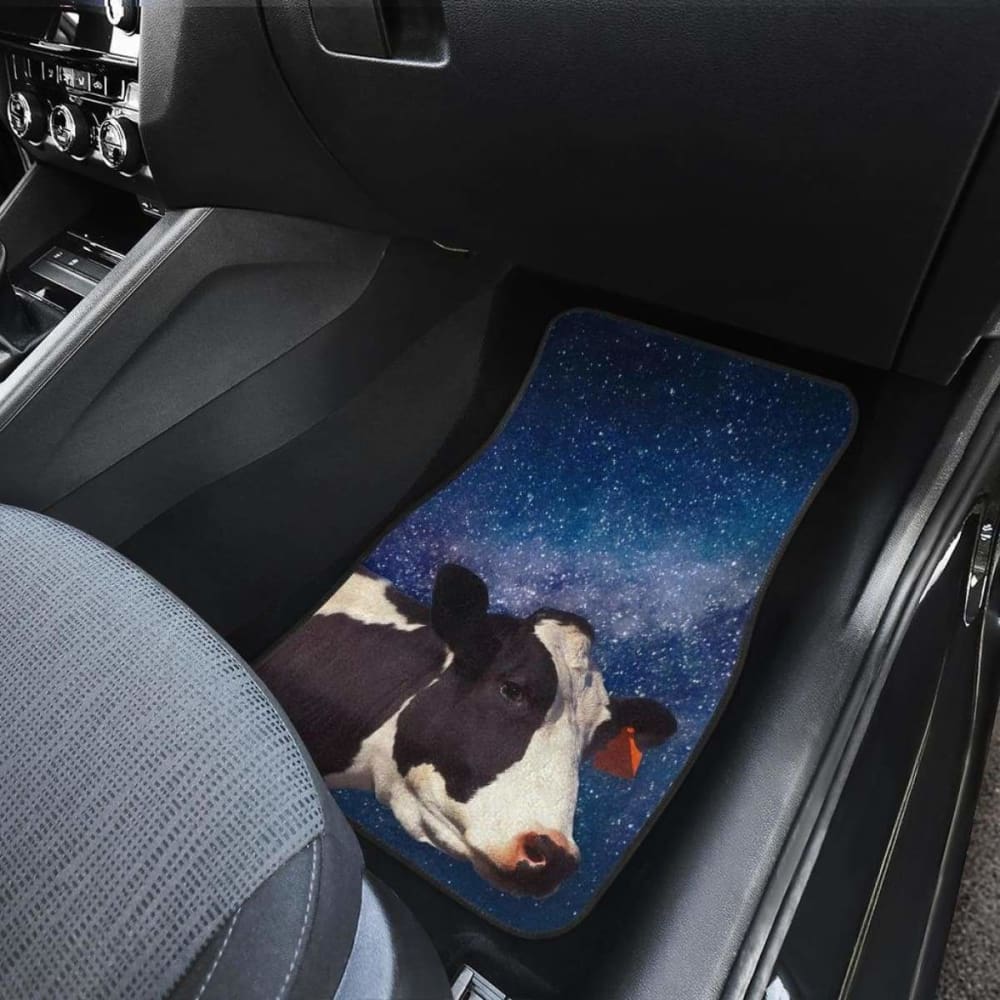 Front And Back Car Mats- Two Cows (Set Of 4) 144730