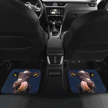 Front And Back Car Mats- Two Cows (Set Of 4) 144730