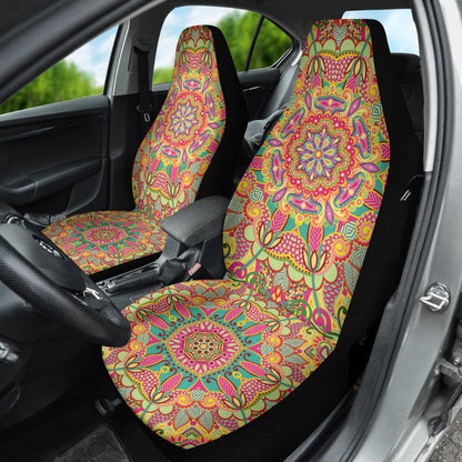 Life With Colors Mandala Car Seat Covers 212501