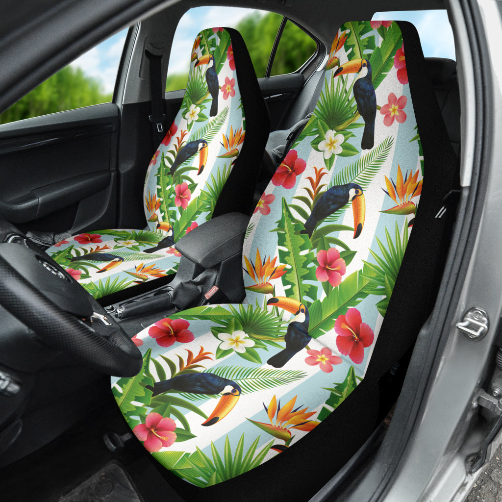 Hibicus Toucan Forest Car Seat Covers 212401