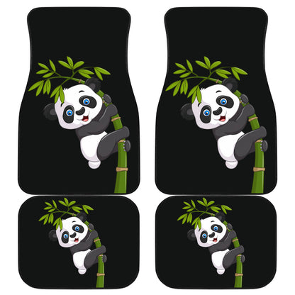 Lovely and Cute Panda Pattern Car Floor Mats 211106