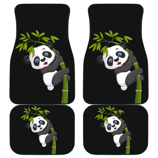 Lovely and Cute Panda Pattern Car Floor Mats 211106
