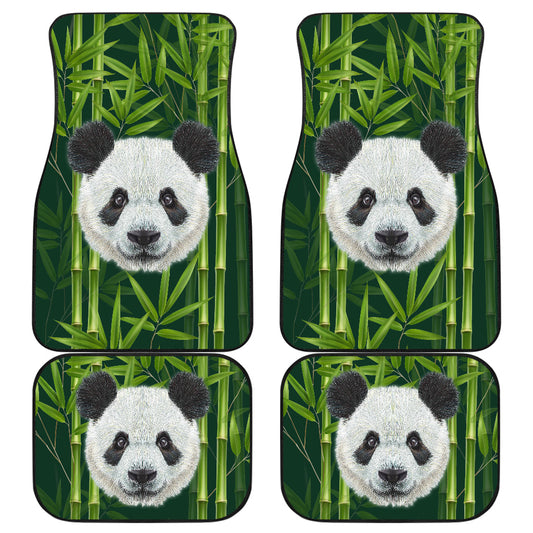 Panda and Bamboo Design Theme Car Floor Mats 211106