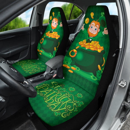 Leprechaun Patrick's Day Car Seat Covers 212501
