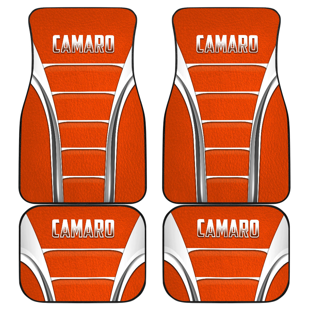 Camaro Hugger Orange Car Floor Mats 211401