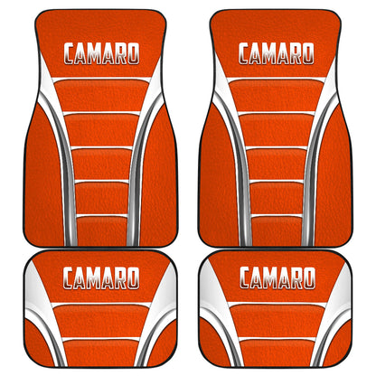 Camaro Hugger Orange Car Floor Mats 211401